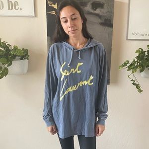 “YSL” custom unique pull-over hoodie